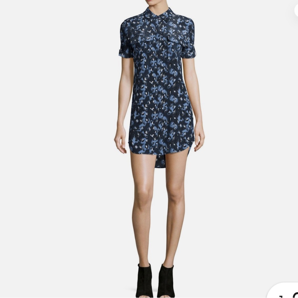 Equipment 'Slim Signature' Silk Shirtdress